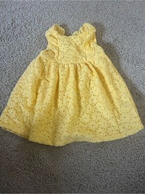 Carters 6 Month Yellow Dress